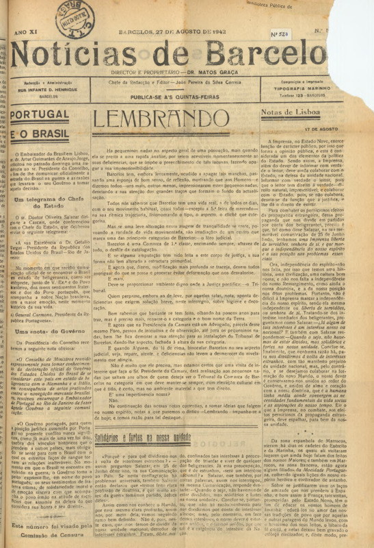 Notícias de Barcelos
