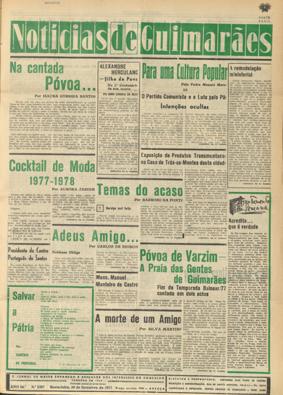 Notícias de Guimarães