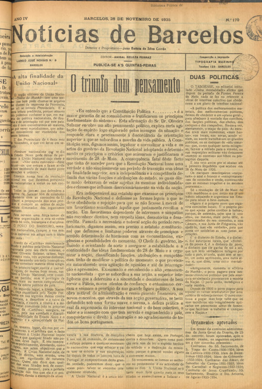 Notícias de Barcelos