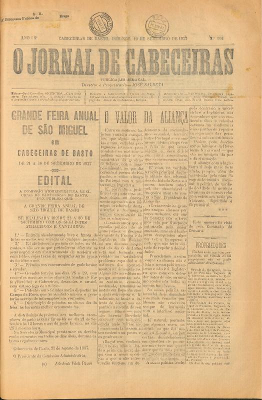 Jornal de Cabeceiras (O)