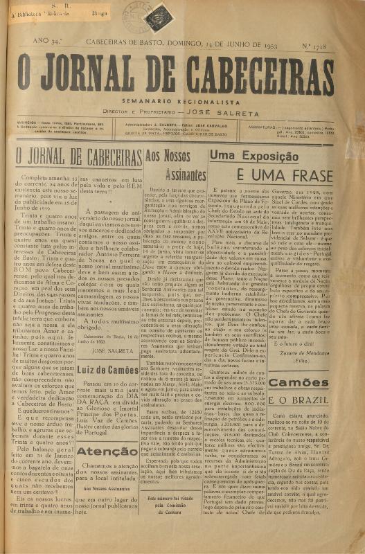 Jornal de Cabeceiras (O)