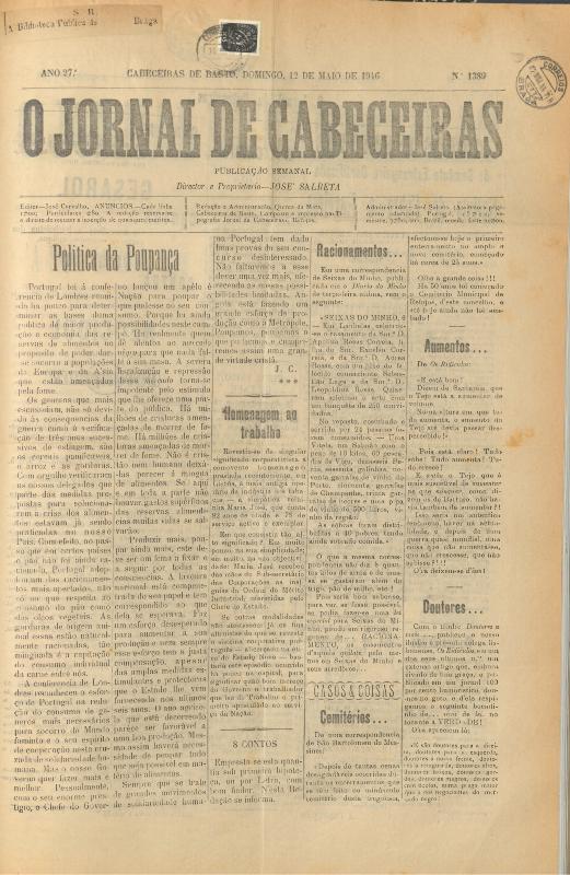 Jornal de Cabeceiras (O)