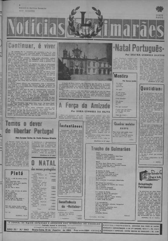Notícias de Guimarães