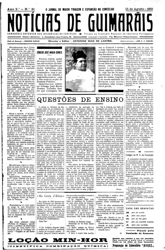Notícias de Guimarães