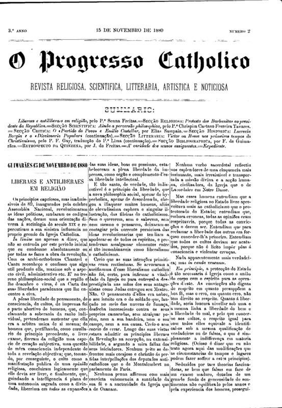 O Progresso Católico