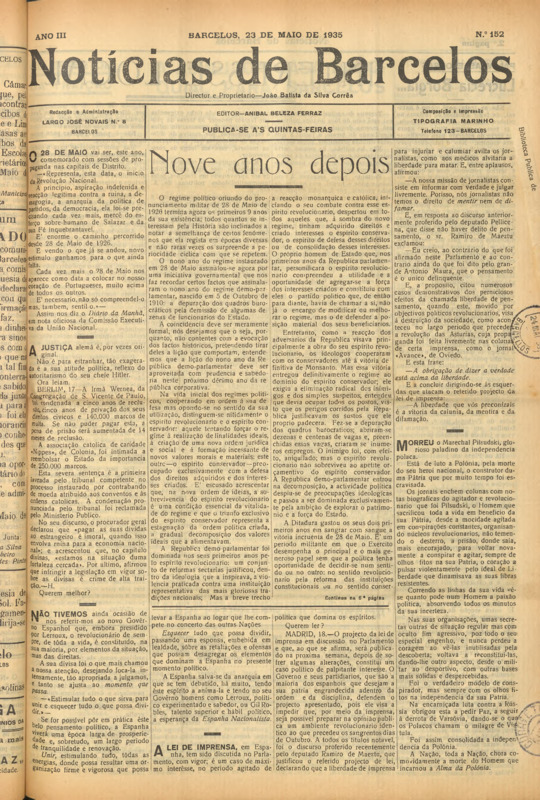 Notícias de Barcelos