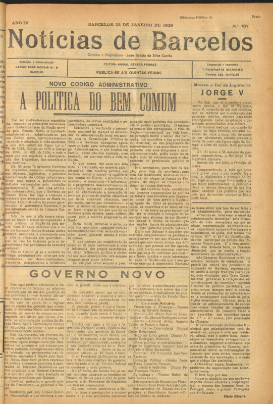 Notícias de Barcelos