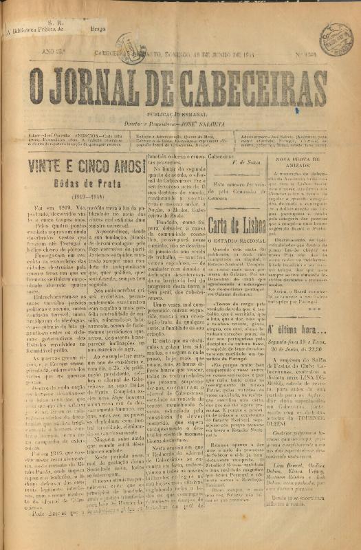 Jornal de Cabeceiras (O)