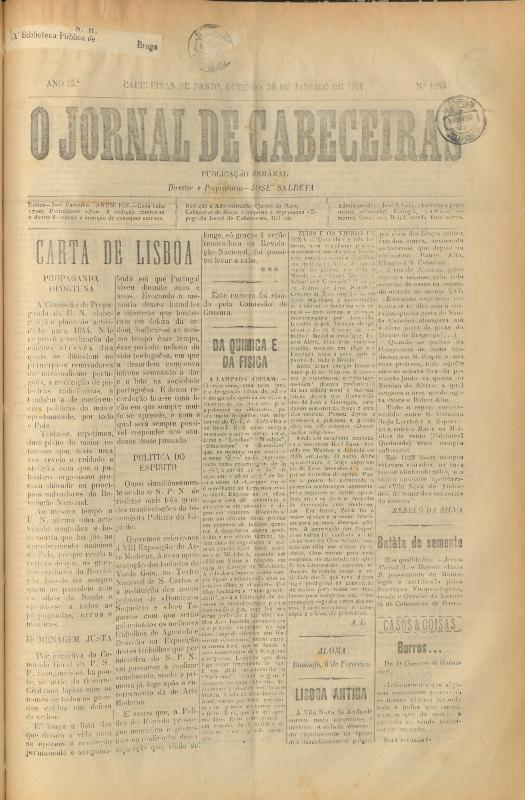 Jornal de Cabeceiras (O)