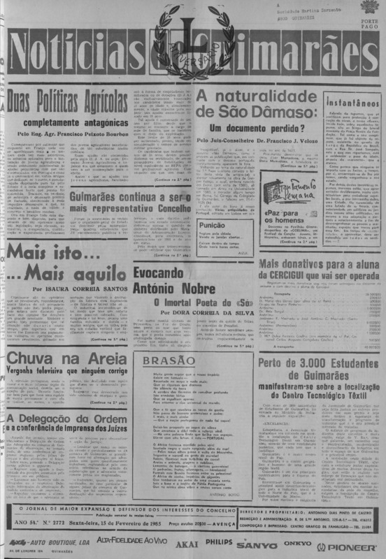 Notícias de Guimarães