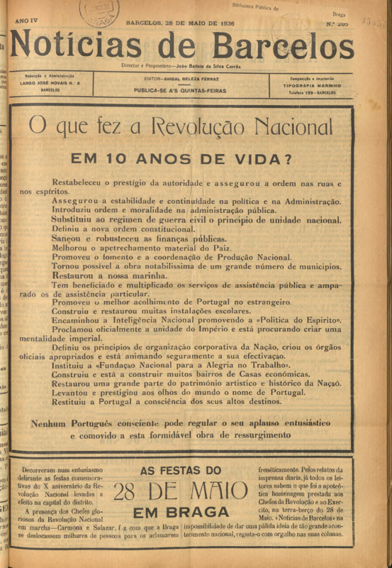 Notícias de Barcelos