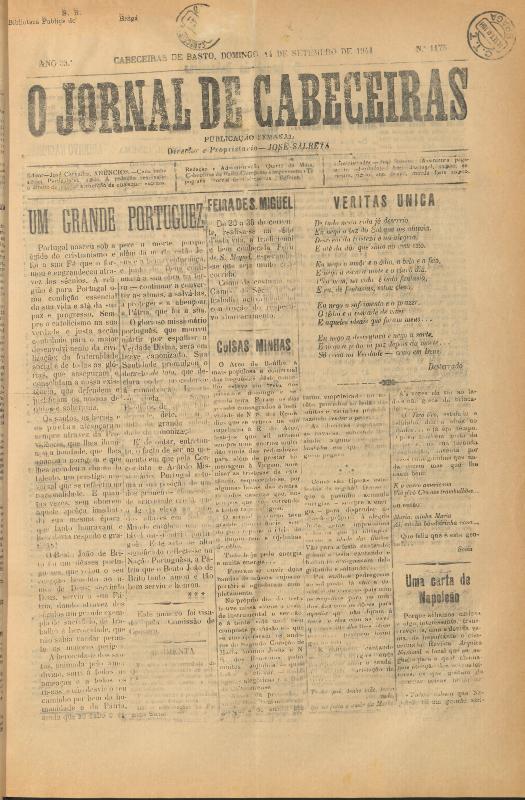 Jornal de Cabeceiras (O)