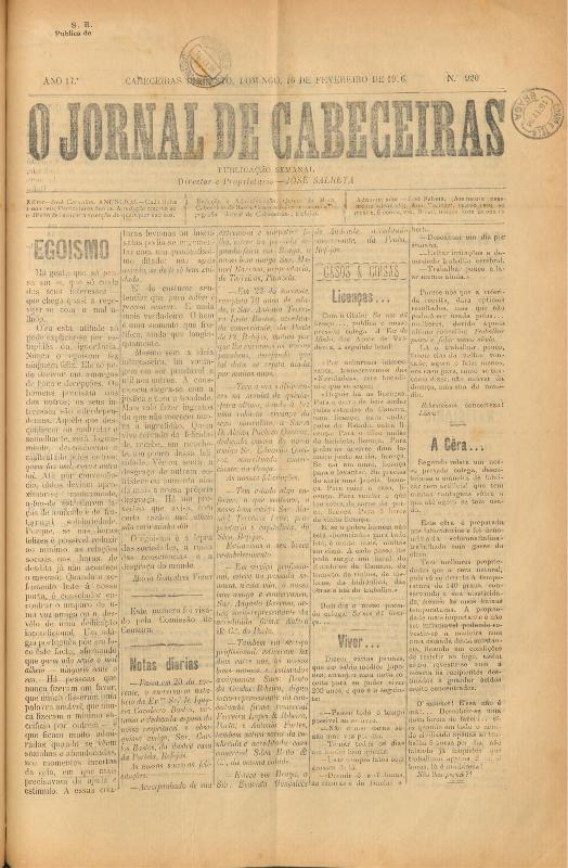 Jornal de Cabeceiras (O)