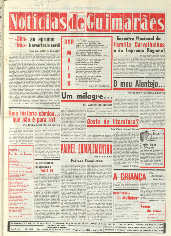 Notícias de Guimarães