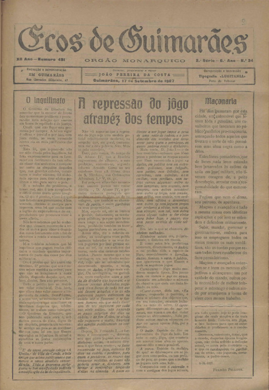 Echos de Guimarães
