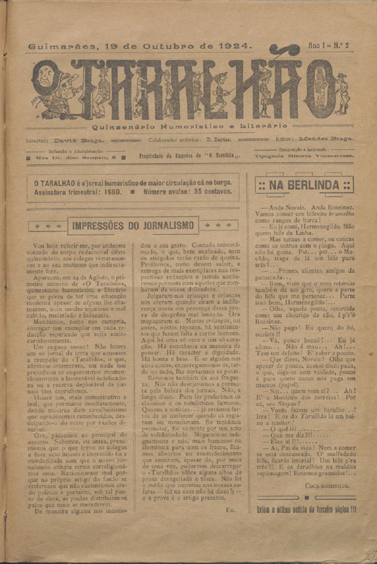 Taralhão (O)