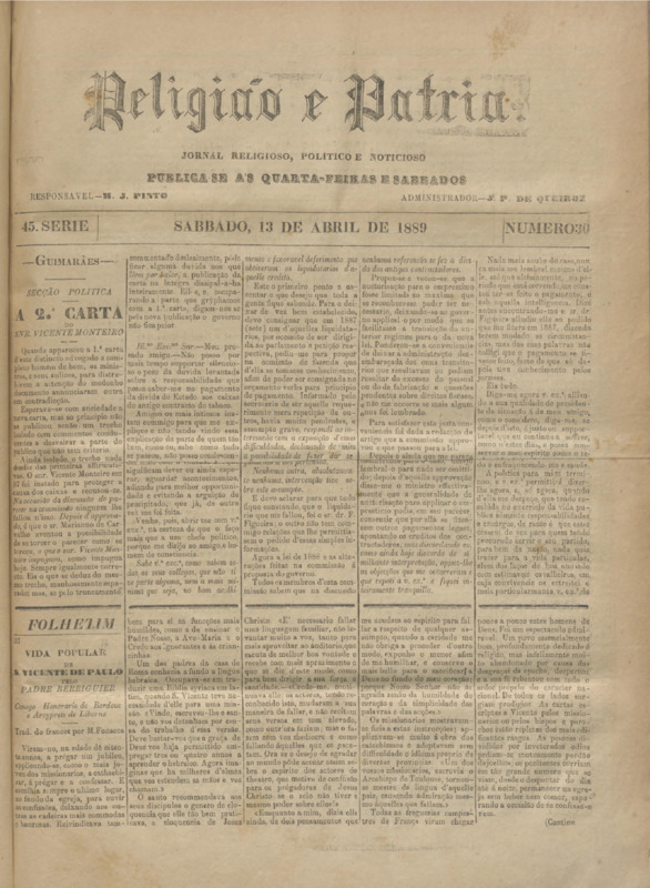 Religião e Pátria