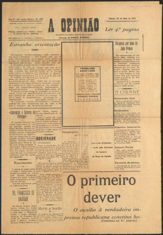 Opinião (A)