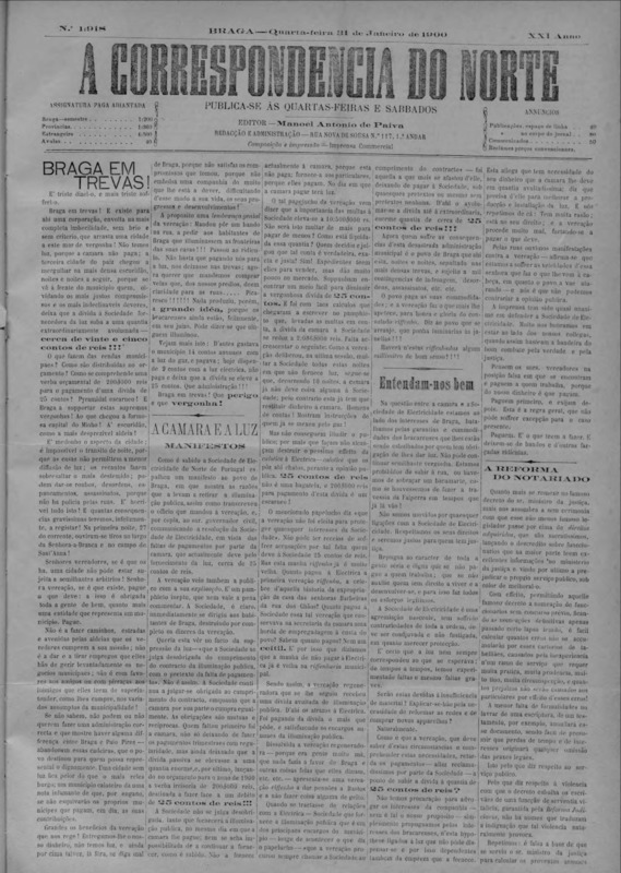 Correspndência do Norte (A)