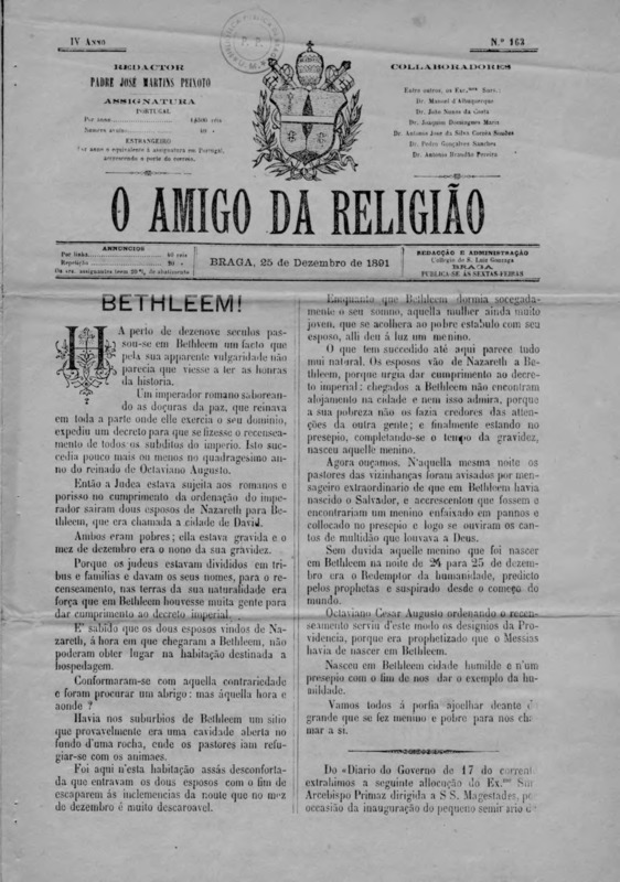 Amigo da Religião (O)