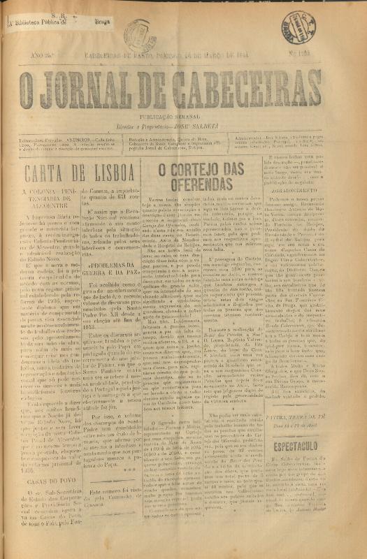Jornal de Cabeceiras (O)