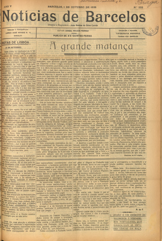 Notícias de Barcelos