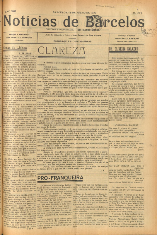Notícias de Barcelos