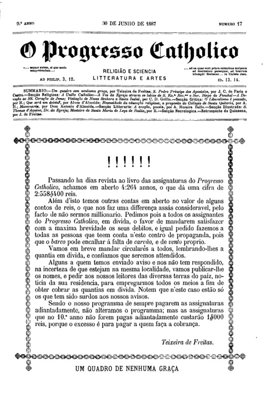 O Progresso Católico