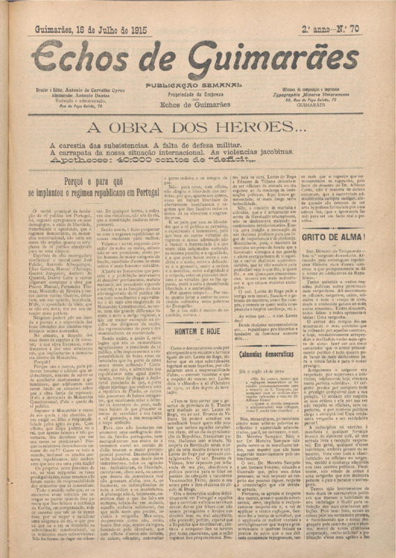 Echos de Guimarães