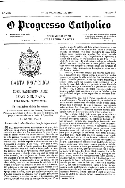 O Progresso Católico