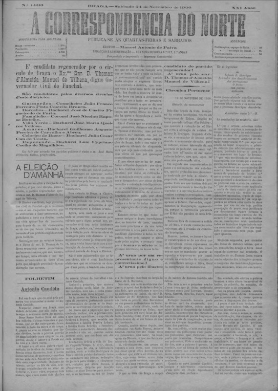 Correspndência do Norte (A)