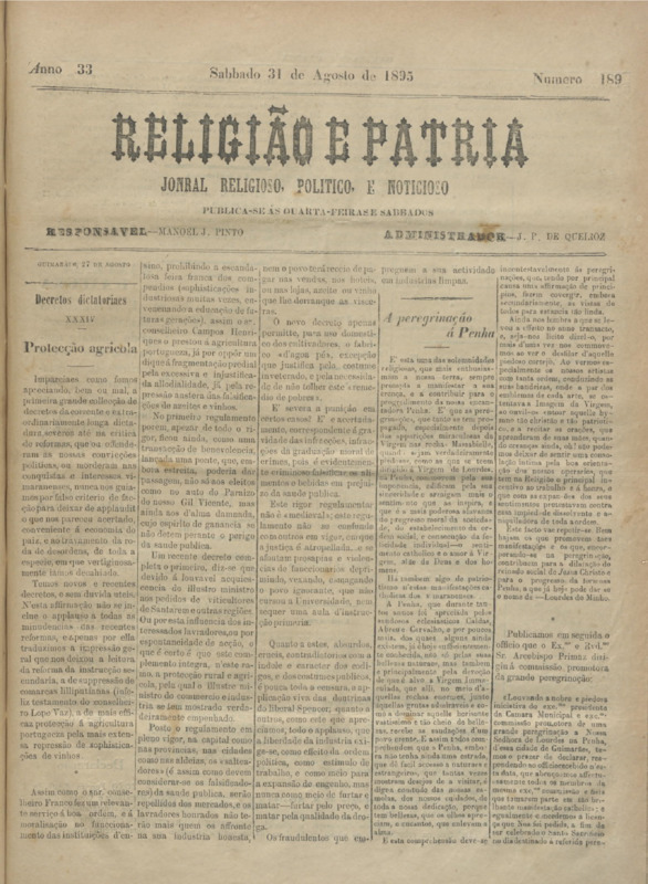 Religião e Pátria