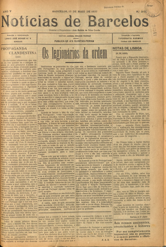 Notícias de Barcelos