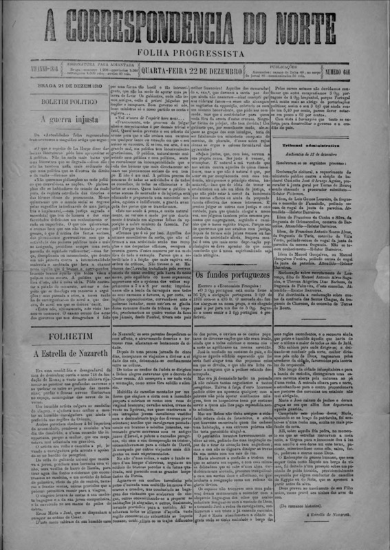 Correspndência do Norte (A)