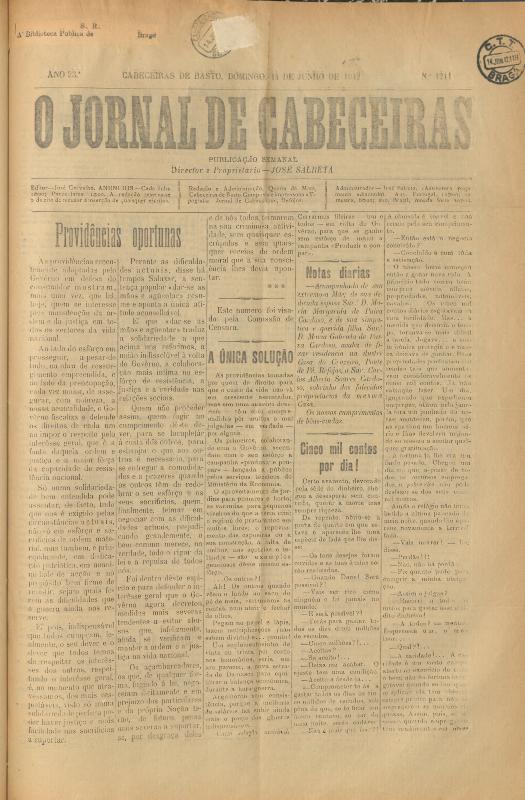 Jornal de Cabeceiras (O)