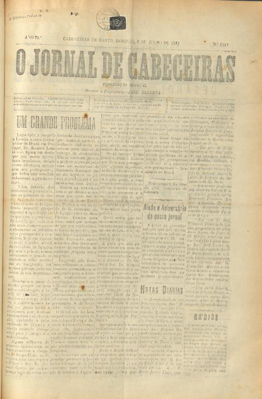 Jornal de Cabeceiras (O)