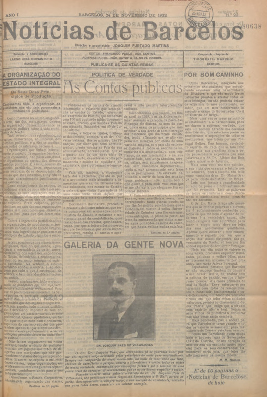 Notícias de Barcelos