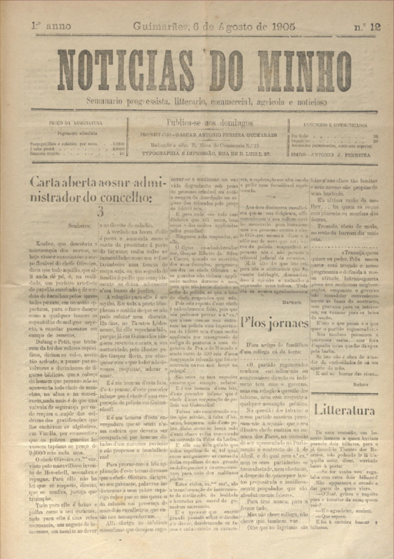 Notícias do Minho