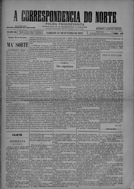 Correspndência do Norte (A)