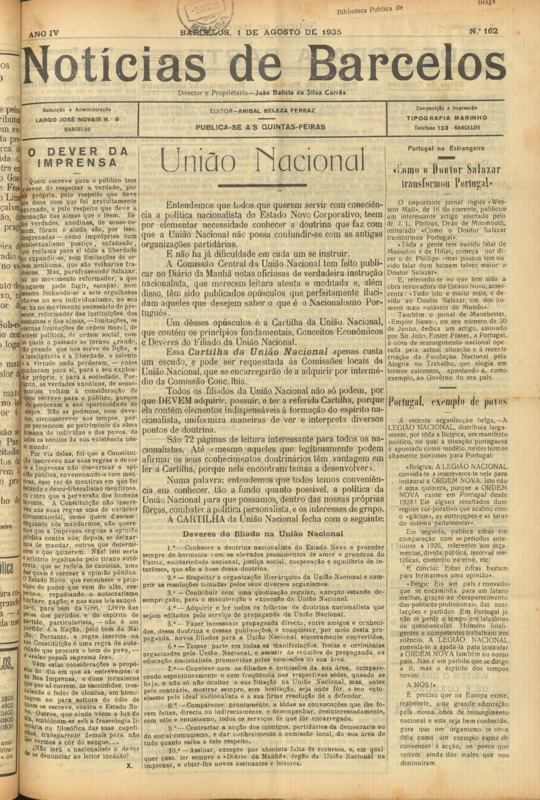 Notícias de Barcelos
