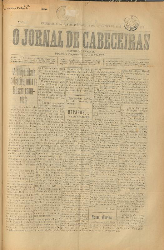 Jornal de Cabeceiras (O)