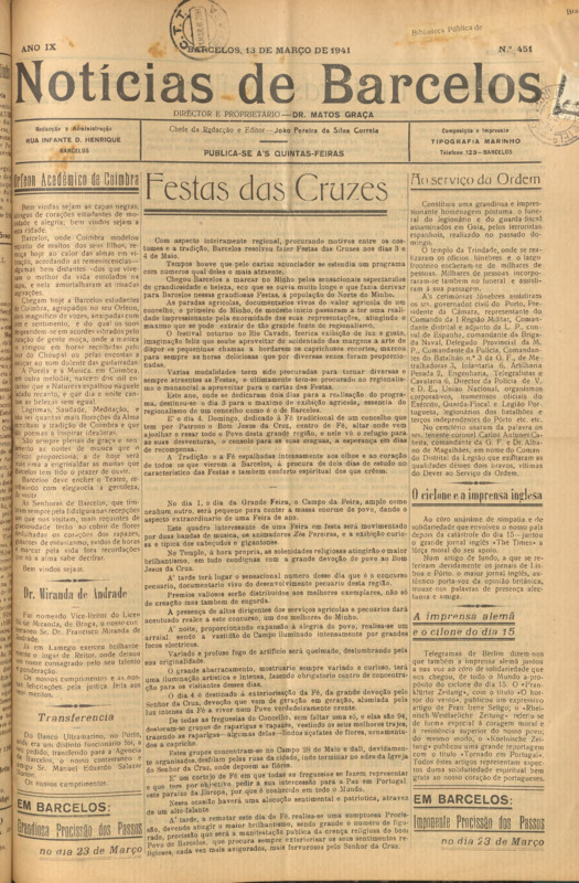 Notícias de Barcelos