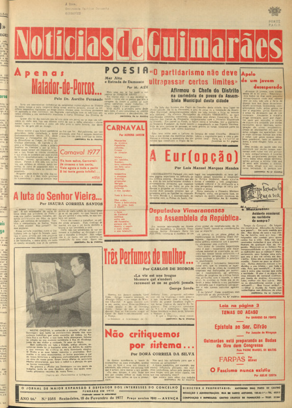 Notícias de Guimarães