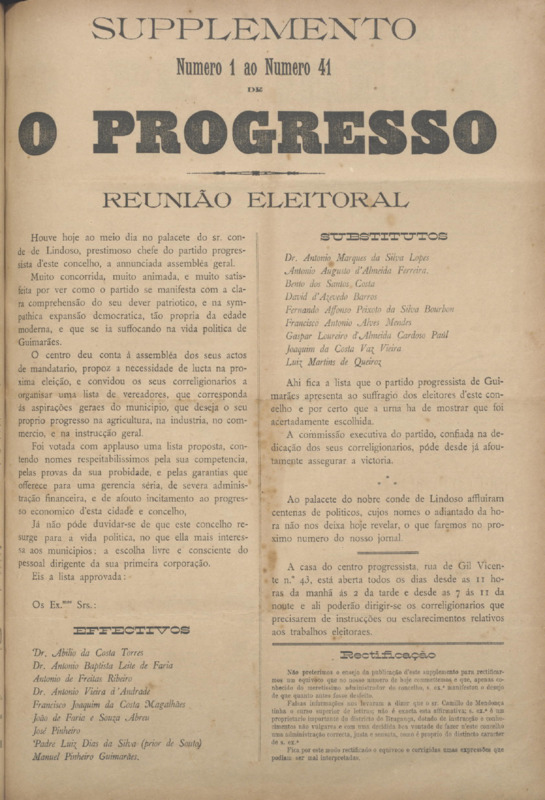 Progresso (O)