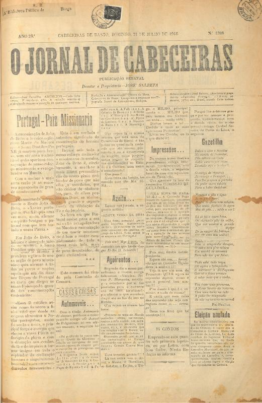 Jornal de Cabeceiras (O)