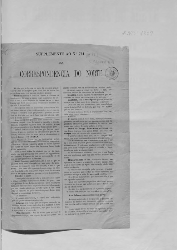 Correspndência do Norte (A)