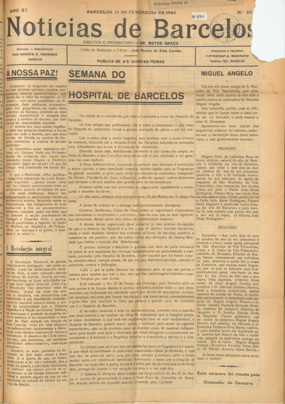 Notícias de Barcelos