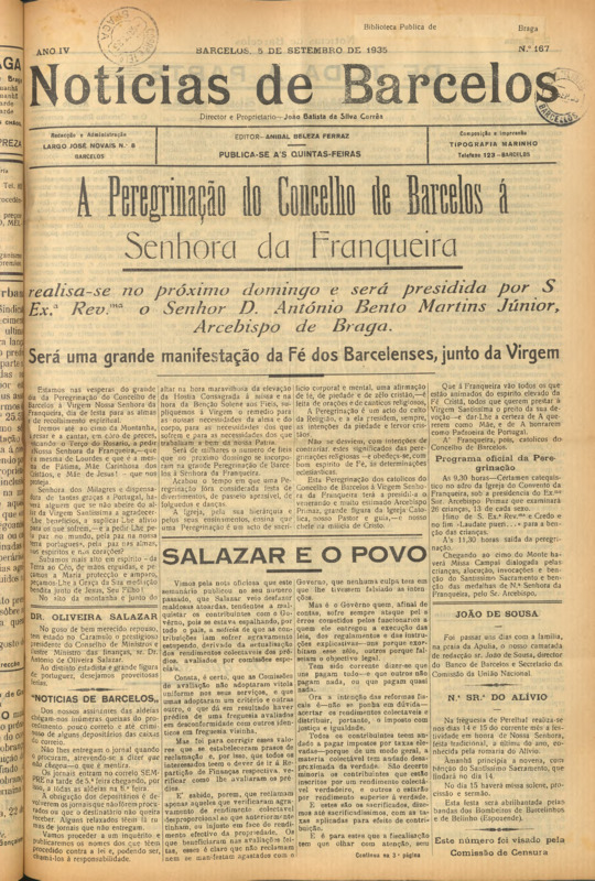 Notícias de Barcelos