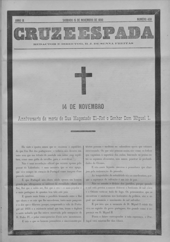Cruz e a Espada (A)