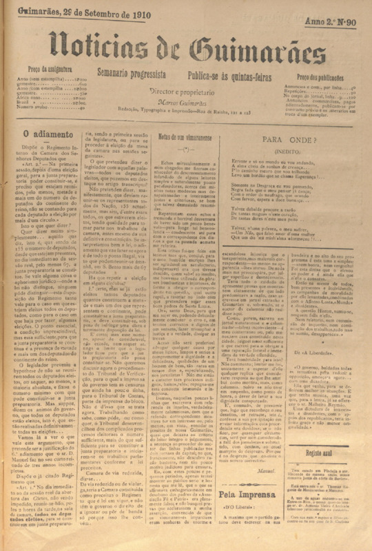 Notícias de Guimarães